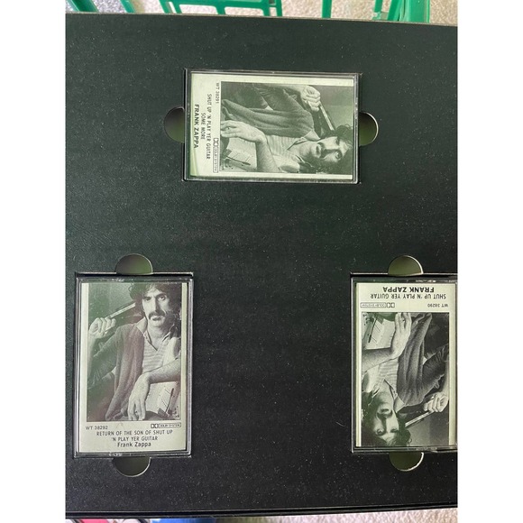 Vinyl Record Frank zappa shut up and play yer guitar cassette box 1981 - Picture 3 of 3